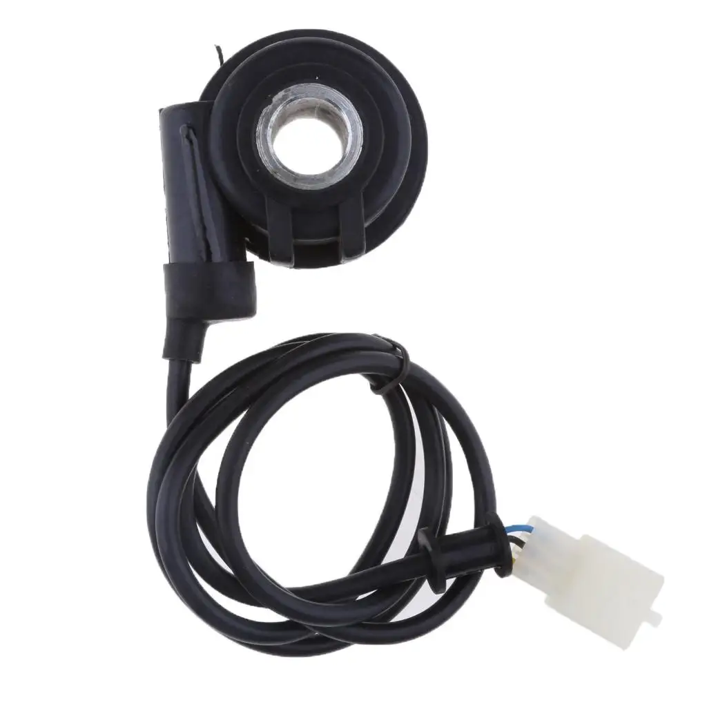 Universal Motorcycle Speedometer Sensor Cable Durable Metal 3 Pin Odometer Tachometer Gauge Wire for Digital Scooter Meter Gear