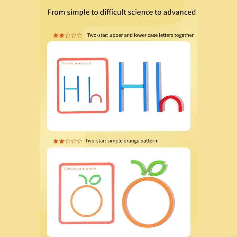 クリエイティブビルディングブロックセット木製スティックリング親のためのパズルおもちゃをお楽しみくださいL8RB