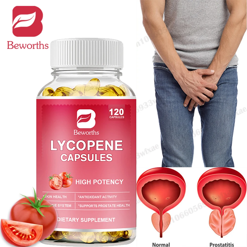 BEWORTHS Plant Lycopene Capsule System & Immunity Health for Men Health Urinary and Prostate Health