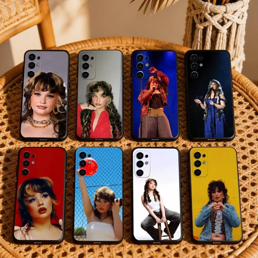 Funda para Teléfono con Diseño de la Cantante S-Soul, L-Lola Young, para Samsung S25, S24, S21, S22, S23, S30, Ultra, S20, Plus, Fe, Lite, Note, 10, Negra