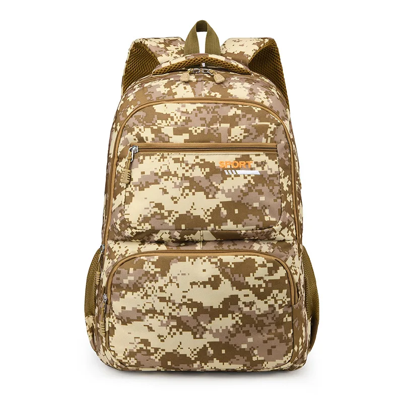 Camouflage Army Green Backpacks Travel Kids School bag Cool Boy Military School Bags For Teenage Boys Girls School Backpack sac