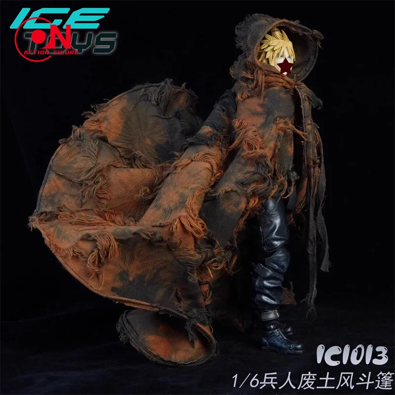 Brinquedos de gelo ic1013 1/6, capa de soldado, capa de fio de alumínio com tudo incluído, modelo adequado para corpo de figura de ação de soldado de 12 ''