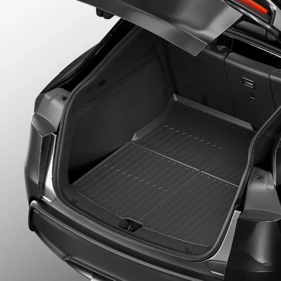 Für Tesla Model Y Juniper 2025+ 2026 TPE Fußmatten Wasserdicht Rutschfest Bodenbelag Kofferraummatte Zubehör Allwetter – Detail 13
