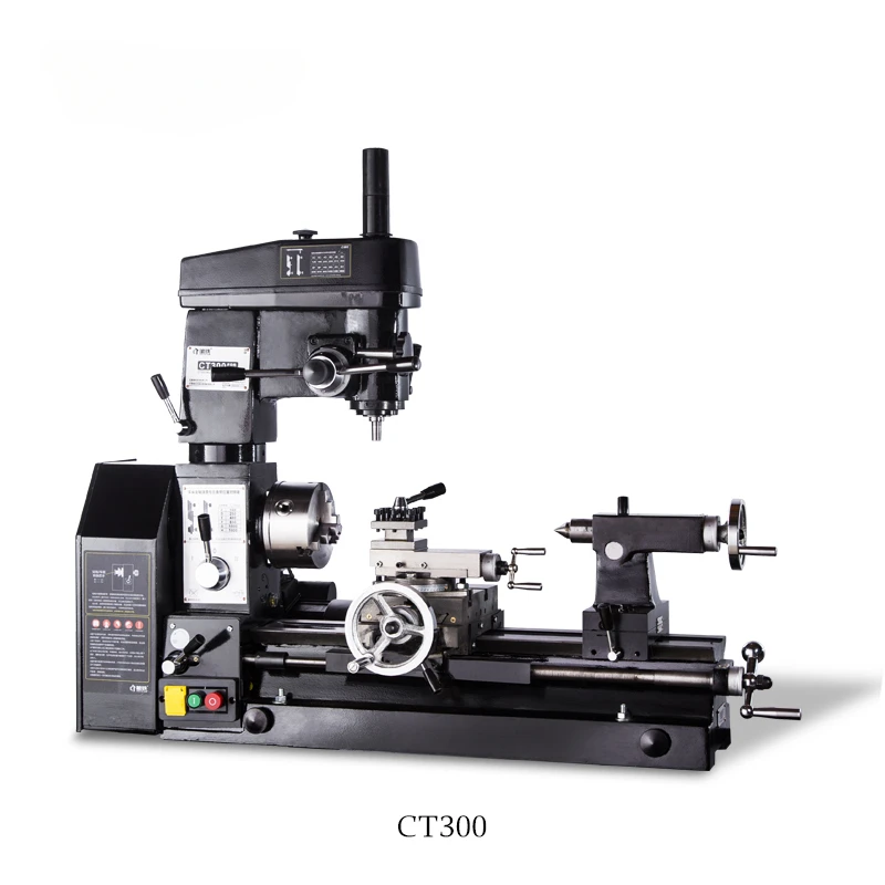 3 in 1 bench top metal lathe  CT300 combo lathe machine price