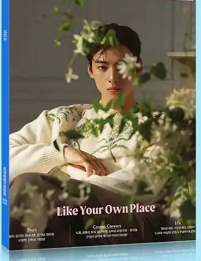 

Cha Eun-Woo Photobook Photo Album Art Book Mini Card Small Wallet Card Picturebook