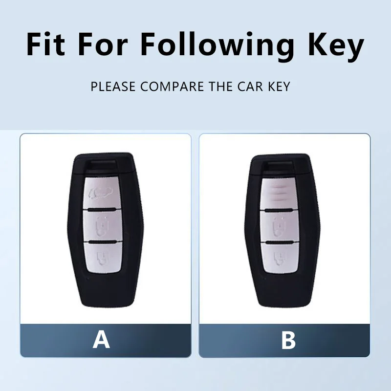 Car Key Case for Mitsubishi Outlander PHEV 2022 2026 3 Buttons Accessories Keychain Remote Protection Cover Shell Holder Fob view 3