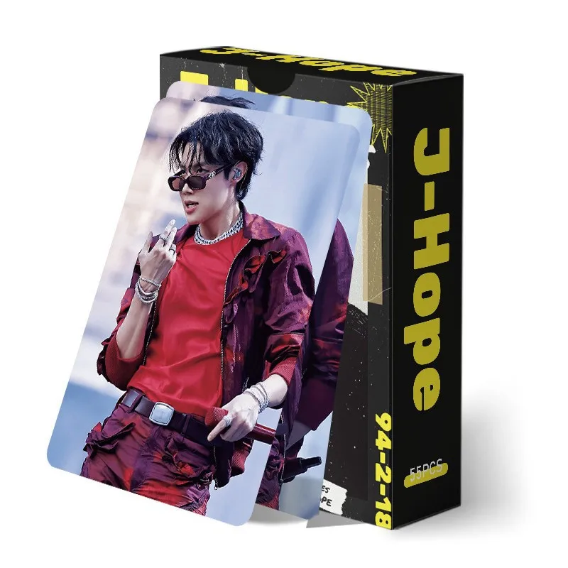 Коллекционные фотокарточки Kpop BTS J-HOPE HD Lomo с Чон Хо-соком, коллекция для фанатов, мерч айдола, подарок