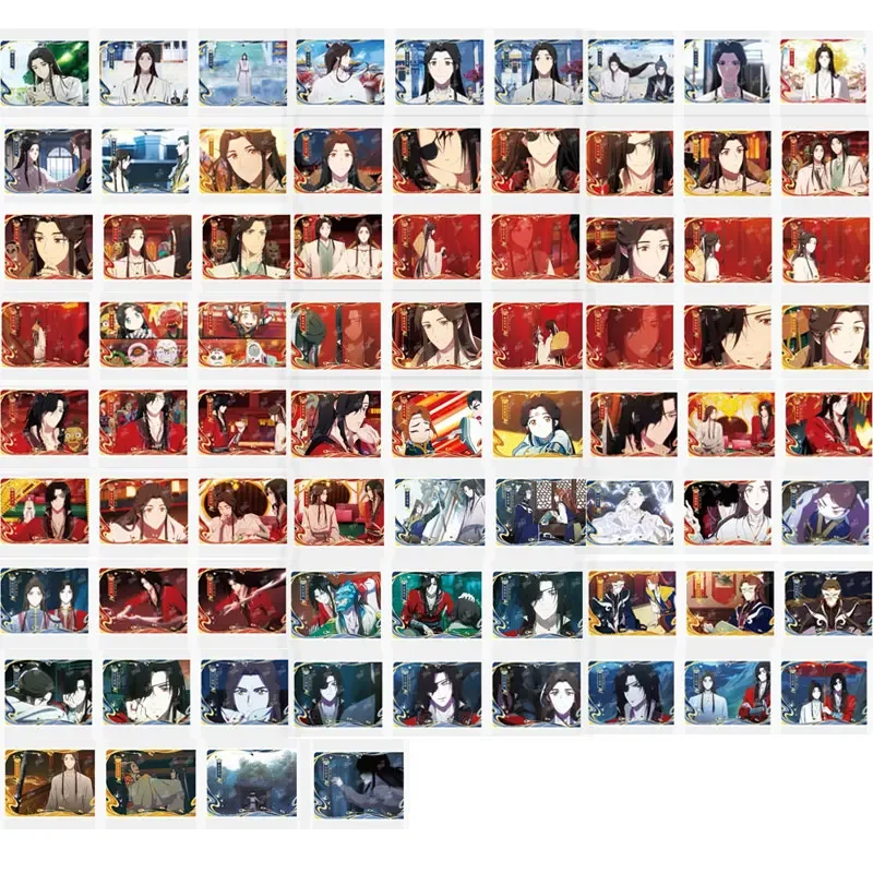 سلسلة نعمة مسؤول السماء KAYOU 2 PR/CH/CP/PT/LH/Q/JS/JQ/CJ Taoyuan Qiandeng Fenghua الفصل Tian Guan Ci Fu بطاقة أنيمي