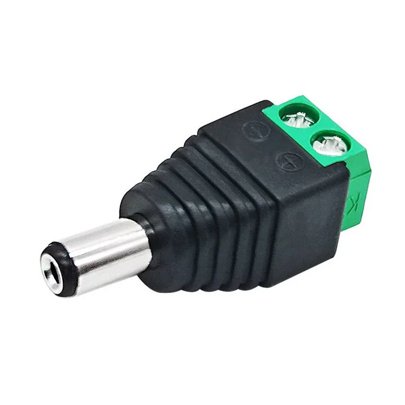 Złącze DC Adapter wtyczki zasilania Kamery CCTV 2,1 mm x 5,5 mm Żeńska męska wtyczka zasilania DC Złącze męskie Gniazdo wtykowe — zdjęcie 7