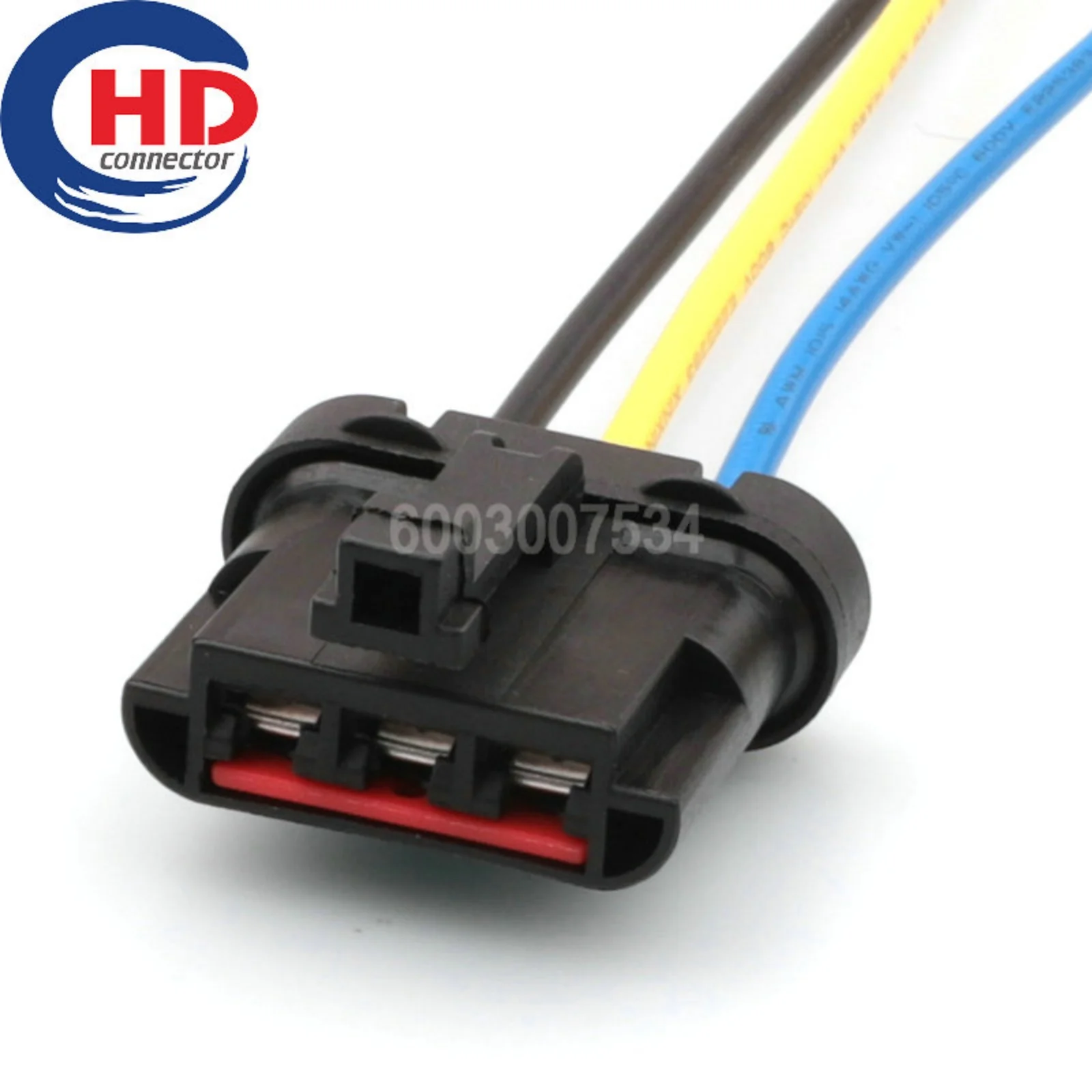 3 Pin Connector Unsealed 4.8mm Series Female Connectors Cable Plug Motorcycle Electrical Harnesses Wiring Harness