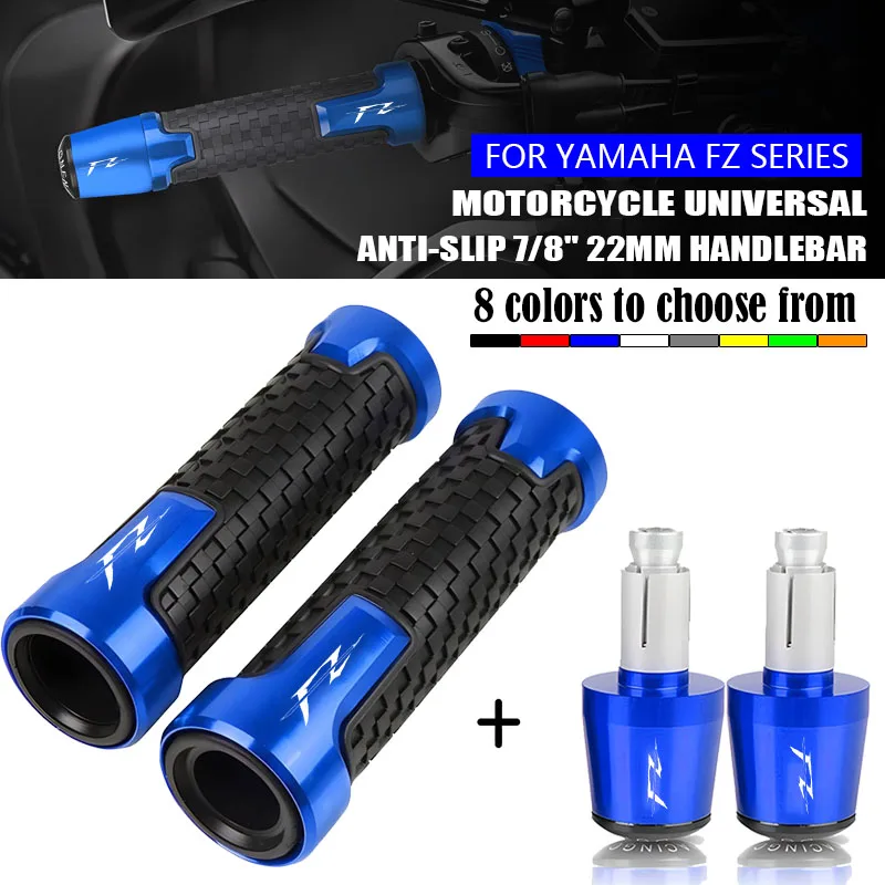Accesorios para motocicleta CNC de alta calidad, puños de manillar con tapas para YAMAHA FAZER FZ1/N FZ6 FZ8 FZ7 FZ16 FZ25 Fazer FZ 1/S
