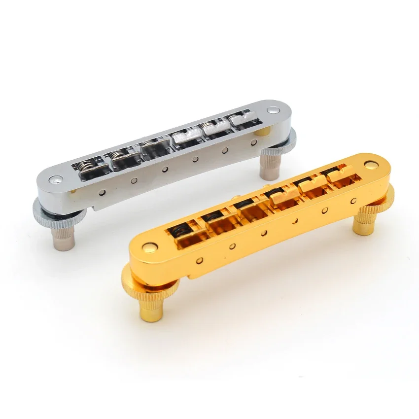 Upgrade Vintage Adjustable ABR-1 Jazz Bridge Gold/Chrome Professional Guitar Parts