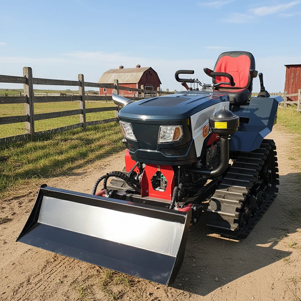 Customize Compact Crawler Tractor 35hp For Small Farm And Garden