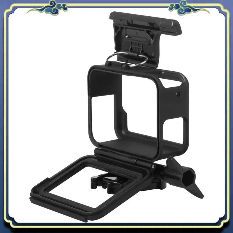 Portable 5X Frame For Gopro Hero (2018) / 6 / 5 Housing Border Protective Shell For Go Pro Hero6 Hero5 Black (Black)