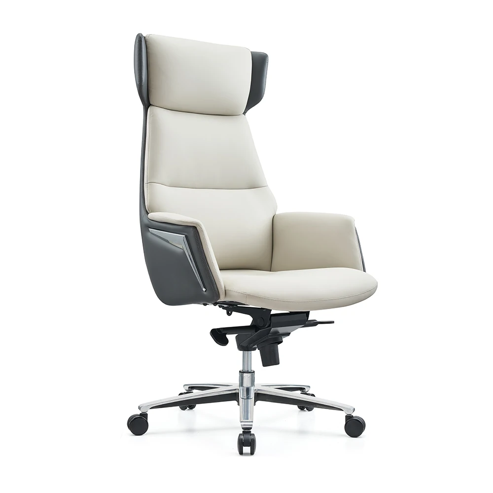 #￥Office Furniture Synthetic Leather boss Office Swivel Desk Chair Reclining Massage Ergonomic Office Chair with Caster Wheel