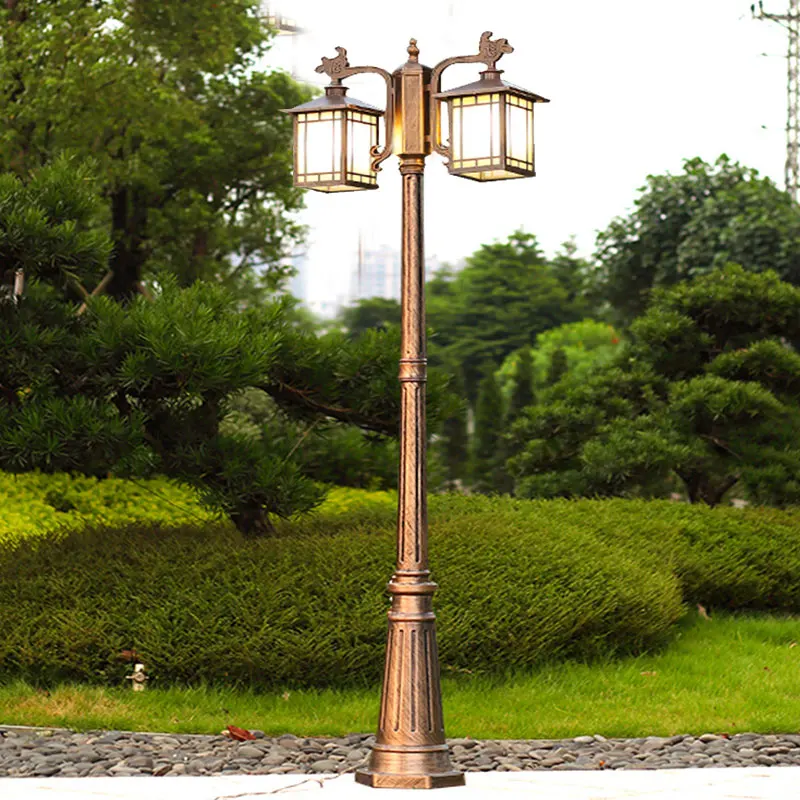 2.3Mm Led Home Outdoor Waterproof Courtyard Garden Villa Lawn Outdoor High Pole Street Lamp