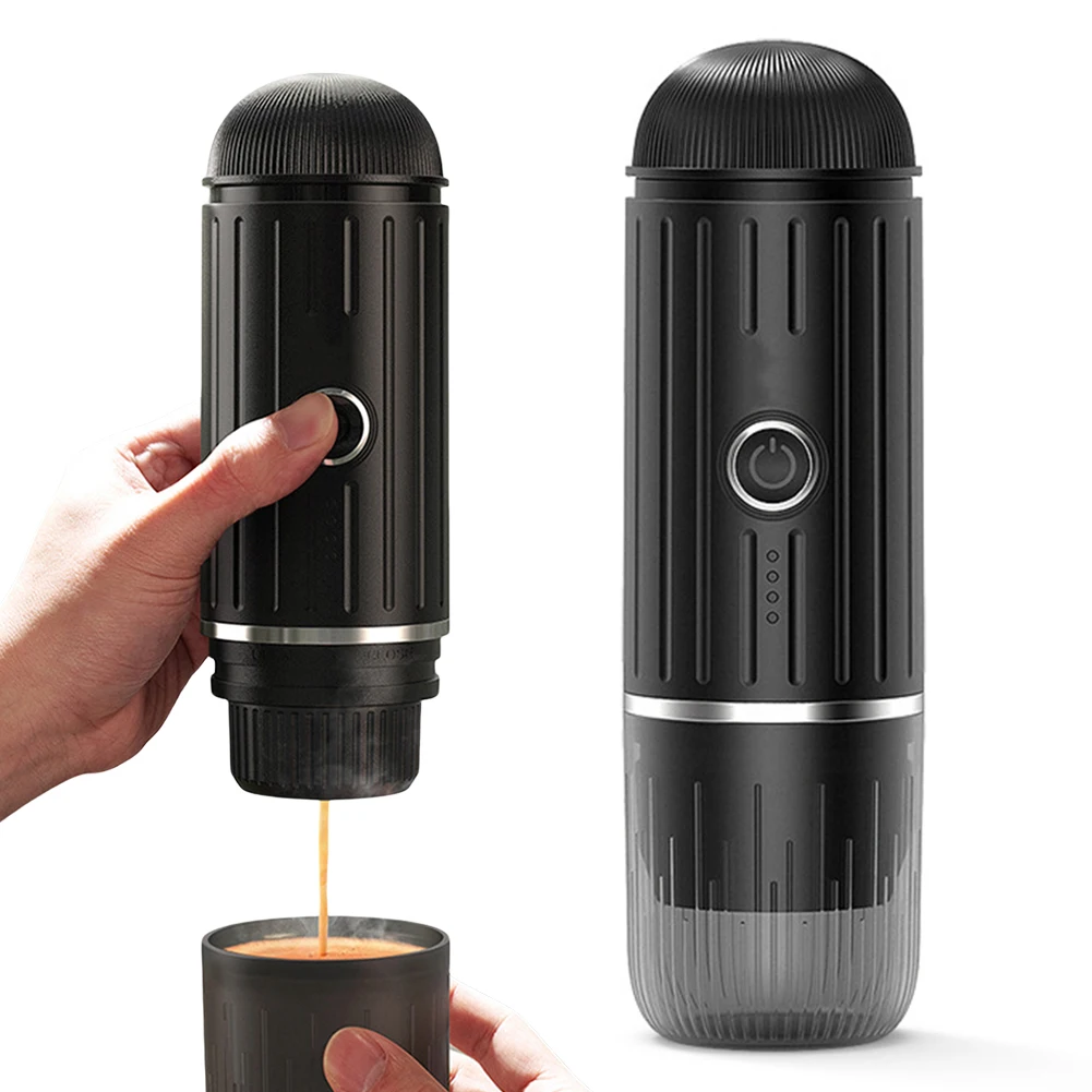 90ML Expresso Coffee Maker Fit for Nespresso Dolce Gust Capsule/Powder Electric Espresso Machine for Car & Home Camping Travel