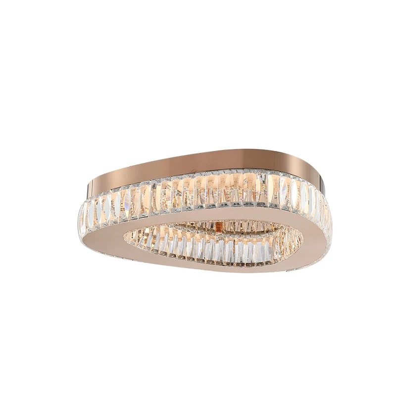 New Design Gold High Ceiling  Stainless Steel Led Ceiling Light Spotled  Light Spotround Ceiling Lamp for Indoor Home Lighting