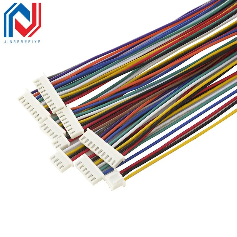 10Pcs XH2.54 Electronic Wire Terminal Wire Double Head 10cm/20cm/30cm Cable 26awg Double Head Same side / Reverse side Connector