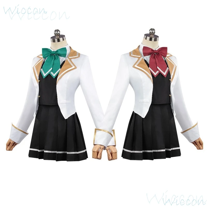 Alisa Maria Mikhailova Kujou Suo Yuki Kimishima Ayano New Anime Cosplay Costume School Uniform Suit Cute Girls Cos Prop Wigs Set