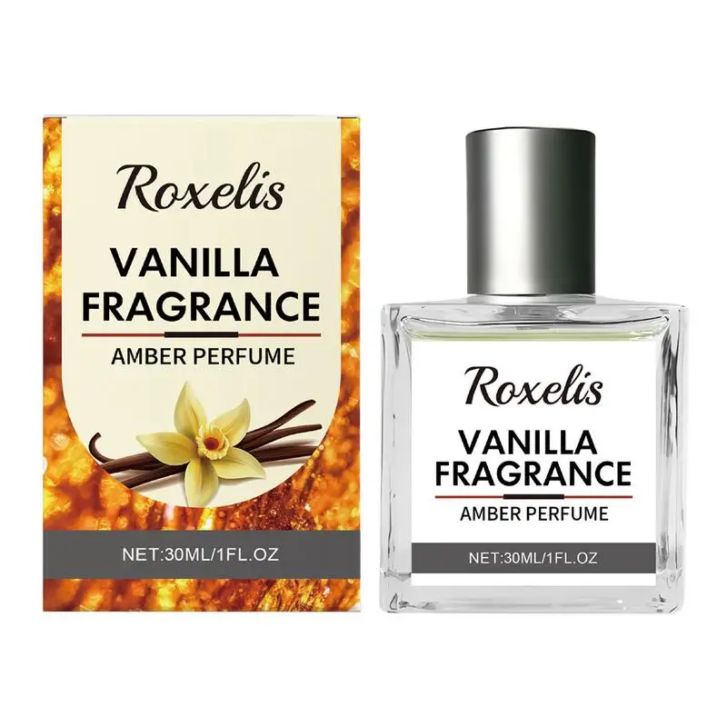 30 ミリリットルバニラアンバー香水男性女性のための新鮮なエレガントな持続的な香りショーパーソナルスタイル自信チャームデート旅行