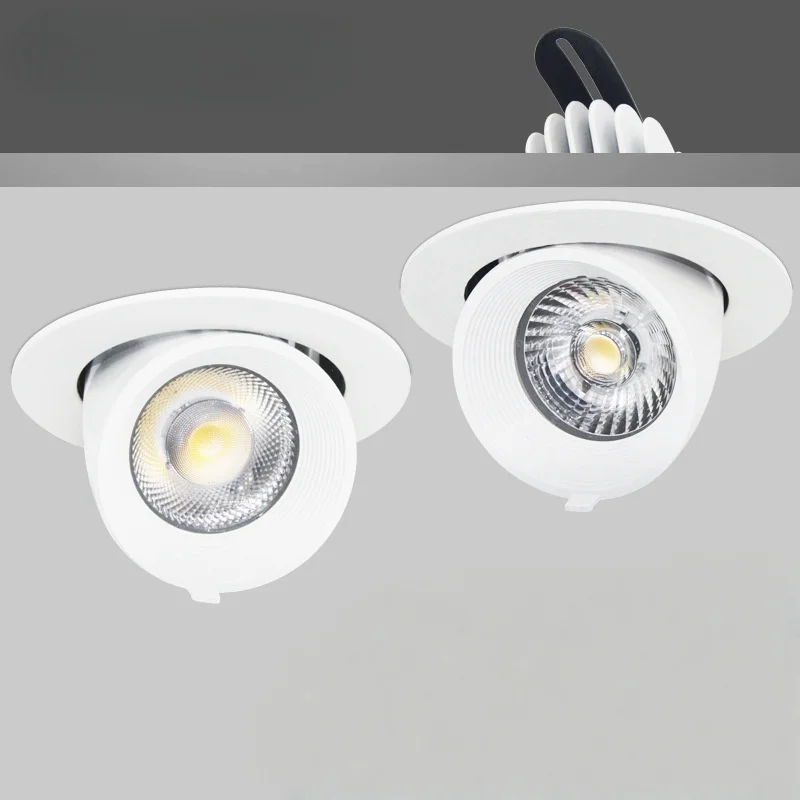 

Dimmable LED Downlights 7W 20W Recessed LED Ceiling lights 15W Spot Lights Background led Spotlights for Home Kitchen lightings