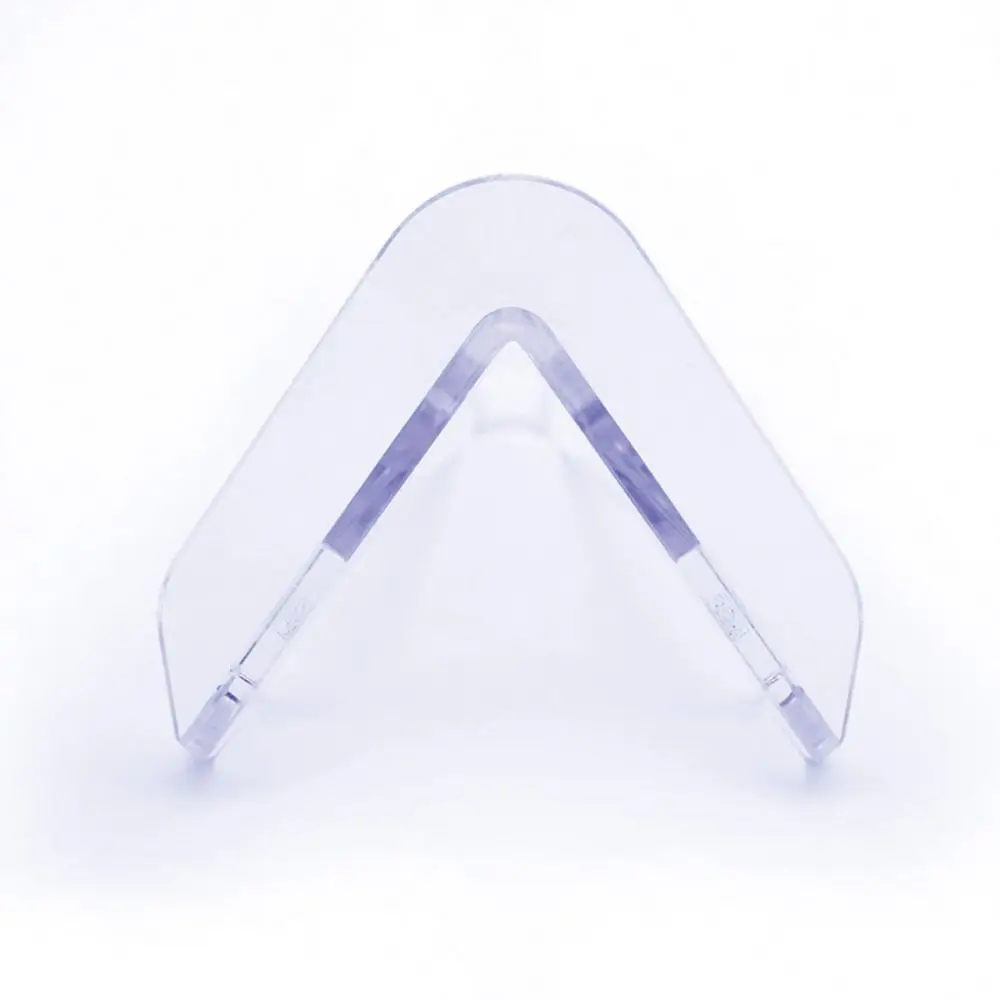 10Pcs Thicken Card Display Stand Triangular Plastic Coin Display Stand Holders Clear Stable Small Easel Rack Home Decor