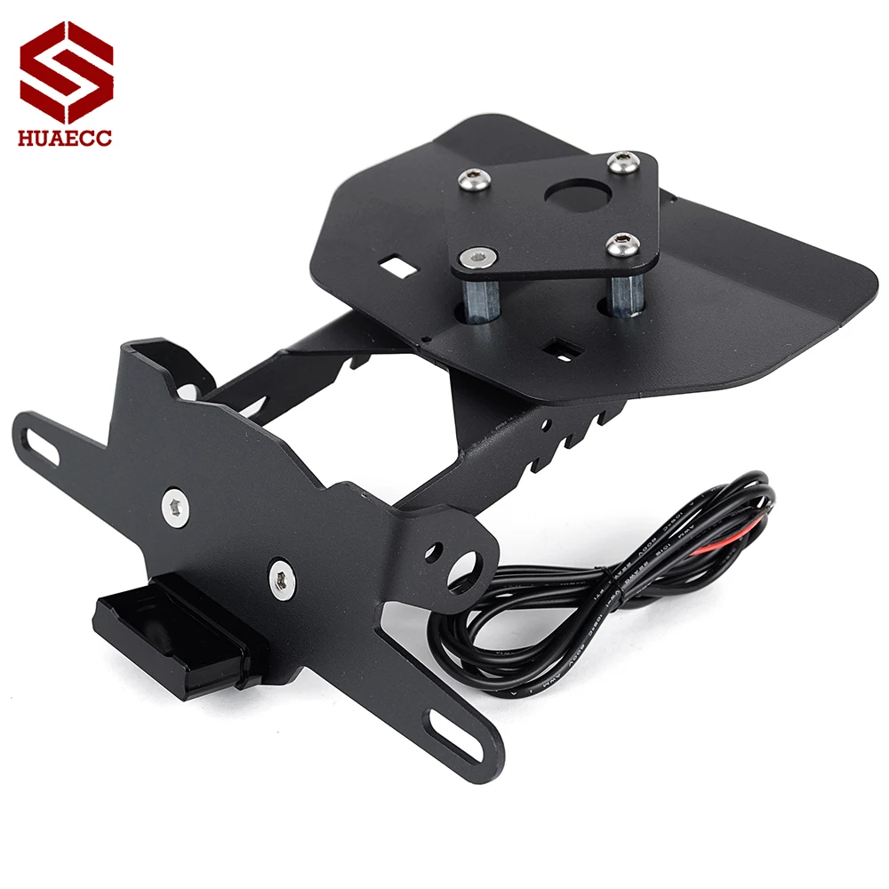 

For Suzuki Katana GSX-S1000 2019-2021 Motorcycle License Plate Bracket with Plate Light