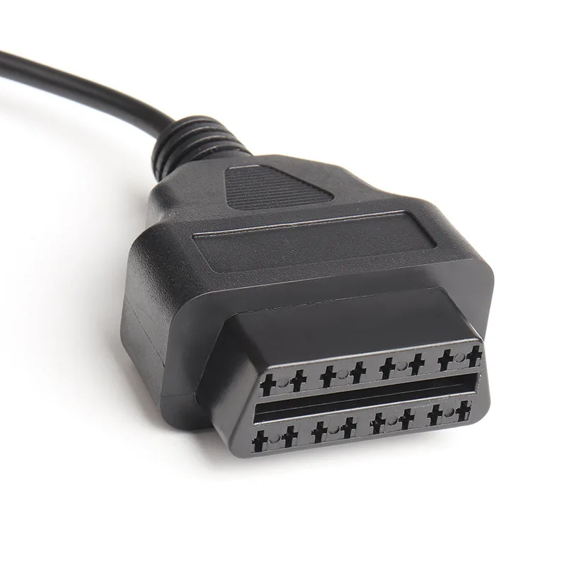 16 Pin Female To USB Cable 1M OBD2 Converter Connector Power Supply Charging Cable for Auto GPS Tracker OBD Device