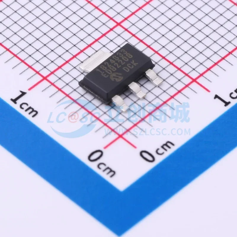 10PCS/LOT MCP1824ST…