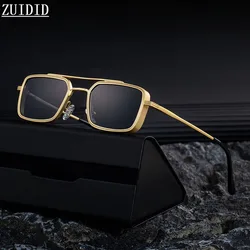Steampunk Square Sunglass Men Retro Punk Sunglasses Women 2025 Vintage Fashion Glasses Gafas De Sol Hombre Lunette Soleil Femme