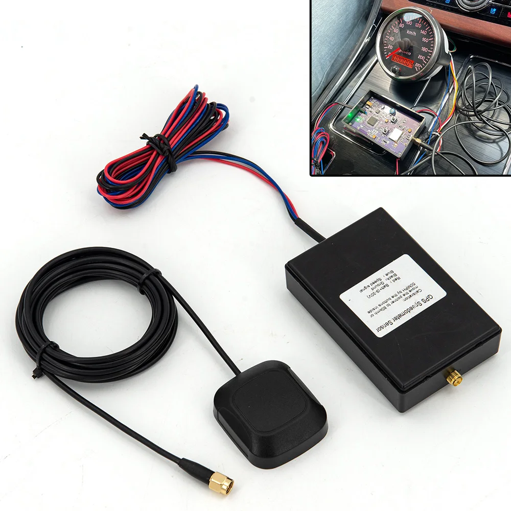 Universal Auto Truck Boat GPS Speed Sender Speedometer Sensor Adapter Kit For GPS Speedometer Meter Gauge