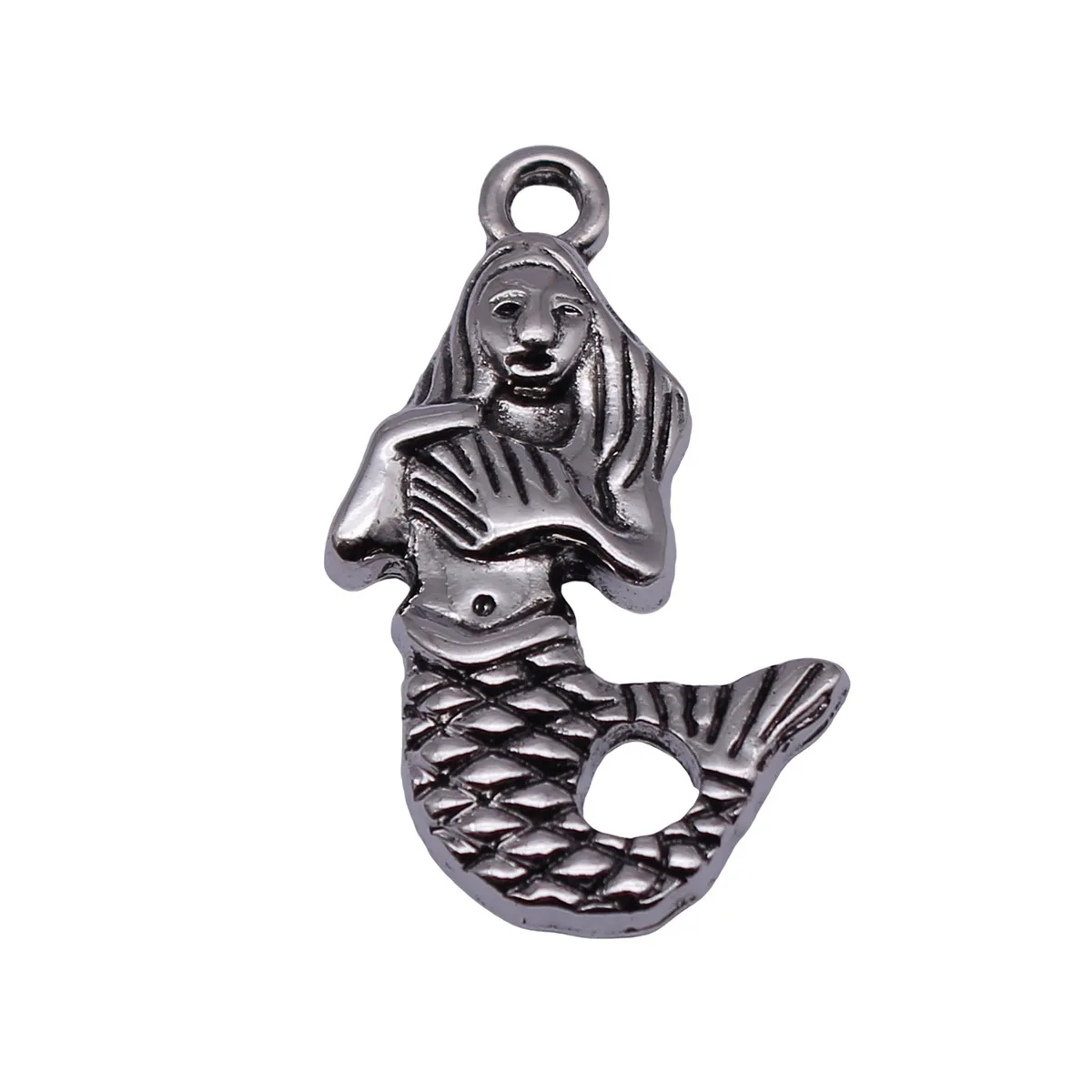 Ocean Charm Mermaid Pendant Collection Charms For Fantasy Ocean Theme DIY Bracelet Necklace Jewelry Making Supplies