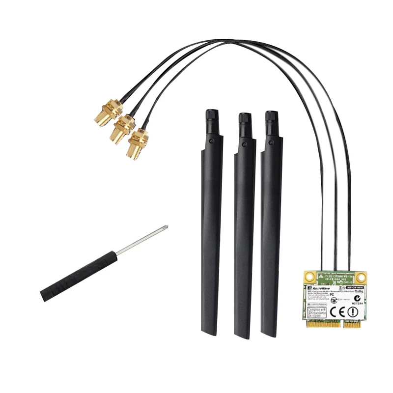 

APPLIA-Broadcom Чип NIC BCM94360HMB Ноутбук Gigabit AC1300M Bluetooth 4.0 Беспроводная сетевая микросхема Интерфейс PCI-E NIC