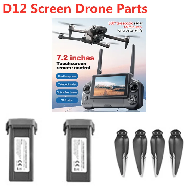 D12 Rc Drone Batter…