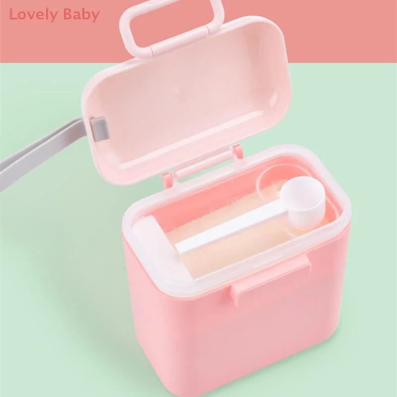 صندوق مسحوق حليب الأطفال، صندوق تخزين مسحوق الحليب بسعة كبيرة، صناديق مسحوق الحليب المحمولة للأطفال بأنماط مختلفة #4