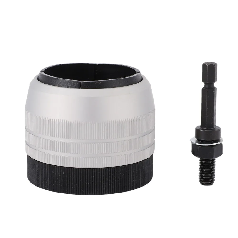 Aluminum Alloy Pipe Deburring Tool Inner Outer Burr Removal For Drills Chamfer Adapter Holder 5/16 Inch To 2-1/8 Inch