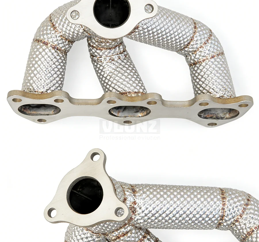 

Exhaust manifold manifold for Porsche 992.2 3.6T 3.7T Turbo/S 2024-2026 with insulation device