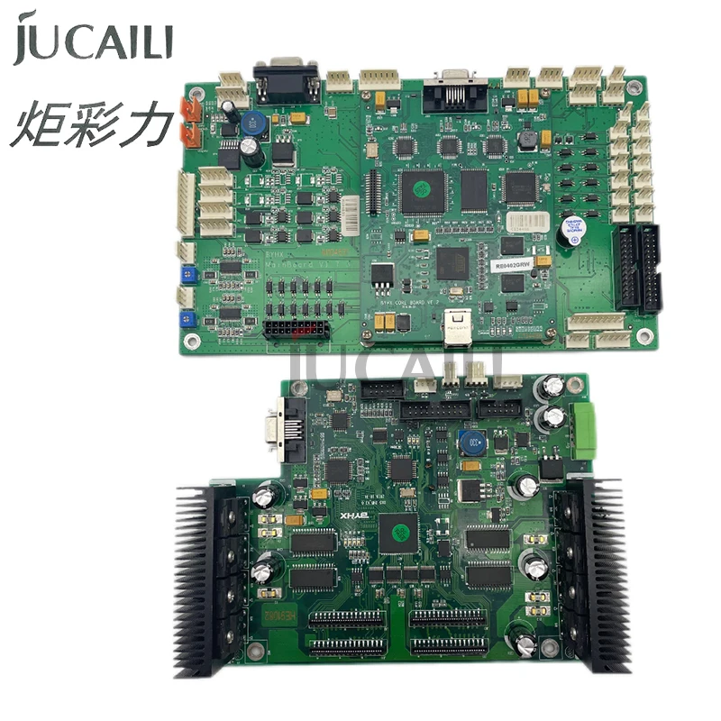 Горячая Распродажа, крупноформатный принтер Jucaili Human Xuli Allwin Twinjet, комплект с двойной головкой для головки DX5, материнская плата