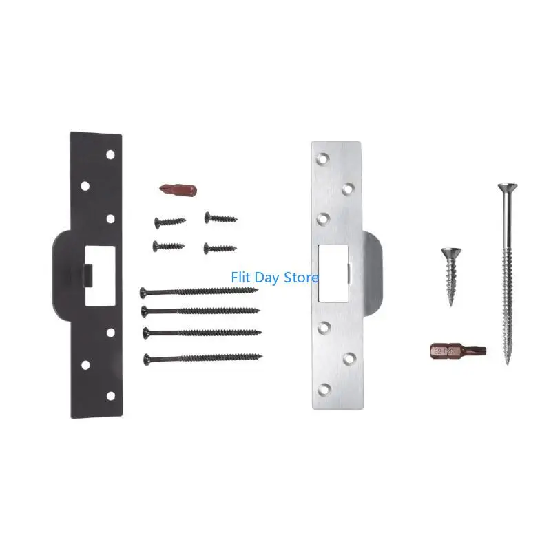 F92C Long Cabinet Hardwares Strikes Plate Reinforced Door Jamb Imperfection Cover