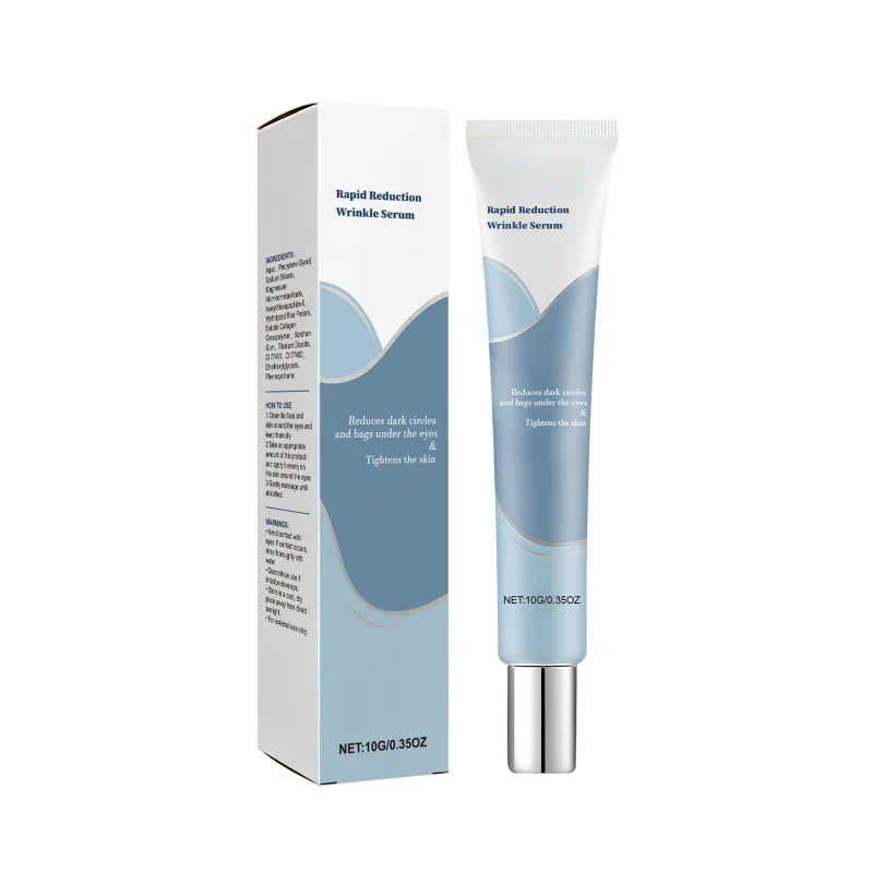 Rapid Wrinkle Appearance Serum 10g - Eye Area Care for Dark Circles & Puffiness, Tightening Feel & Fast Absorption.