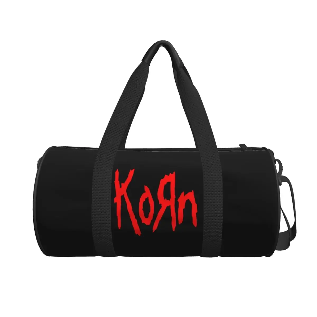 

Music Rock Korn Band Large Duffle Gym Bag Multi-Functional Duffle Travel Bags Handbags Fitness bag