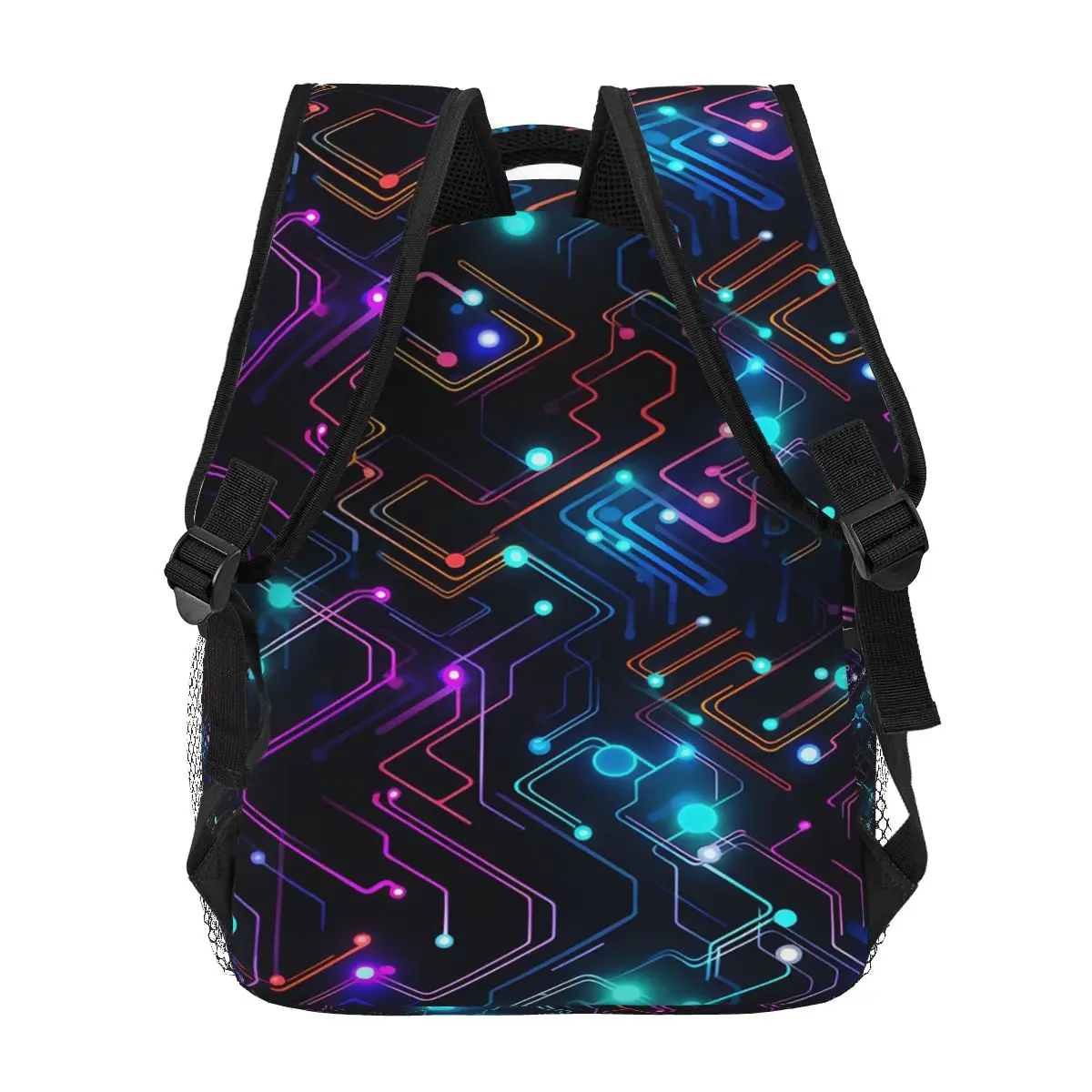 الأحلام الكونية الخيال العلمي مستقبلية سلس نمط حقيبة ظهر الطالب حقيبة مدرسية السفر Daypack للبنين بنات الكتب حقائب الكتف #4