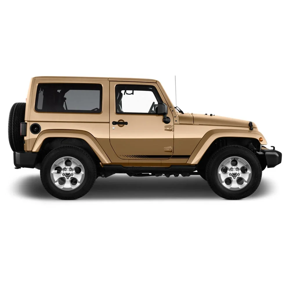 2PCS Car Side Sticker For JEEP Cherokee Commander Compass Liberty Patriot Renegade Rubicon Trail Hawk Wrangler Auto Accessories