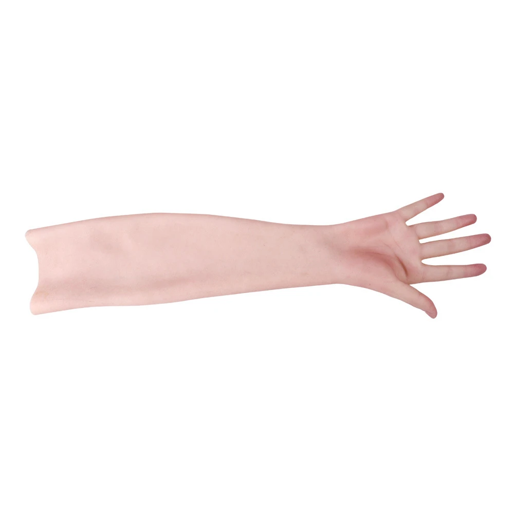 Silicone Artificial Gloves for Covering Scars After Surgery Artificial Limb Hand Model for Men