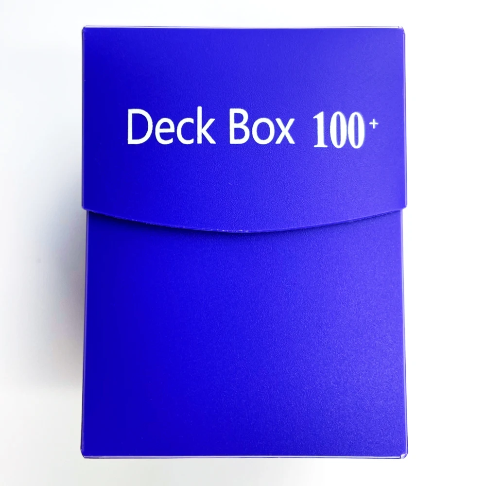 Boîte de rangement pour cartes de jeu de société, étui classique pour TCG, PKM, YGO, 100 pièces