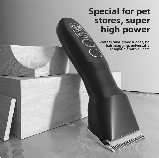 Shernbao PGC-880 D Series Pet Clipper Machine, Pet Hair Clipper Kit with Blade, Dog Grooming Shaver & Trimming Tool