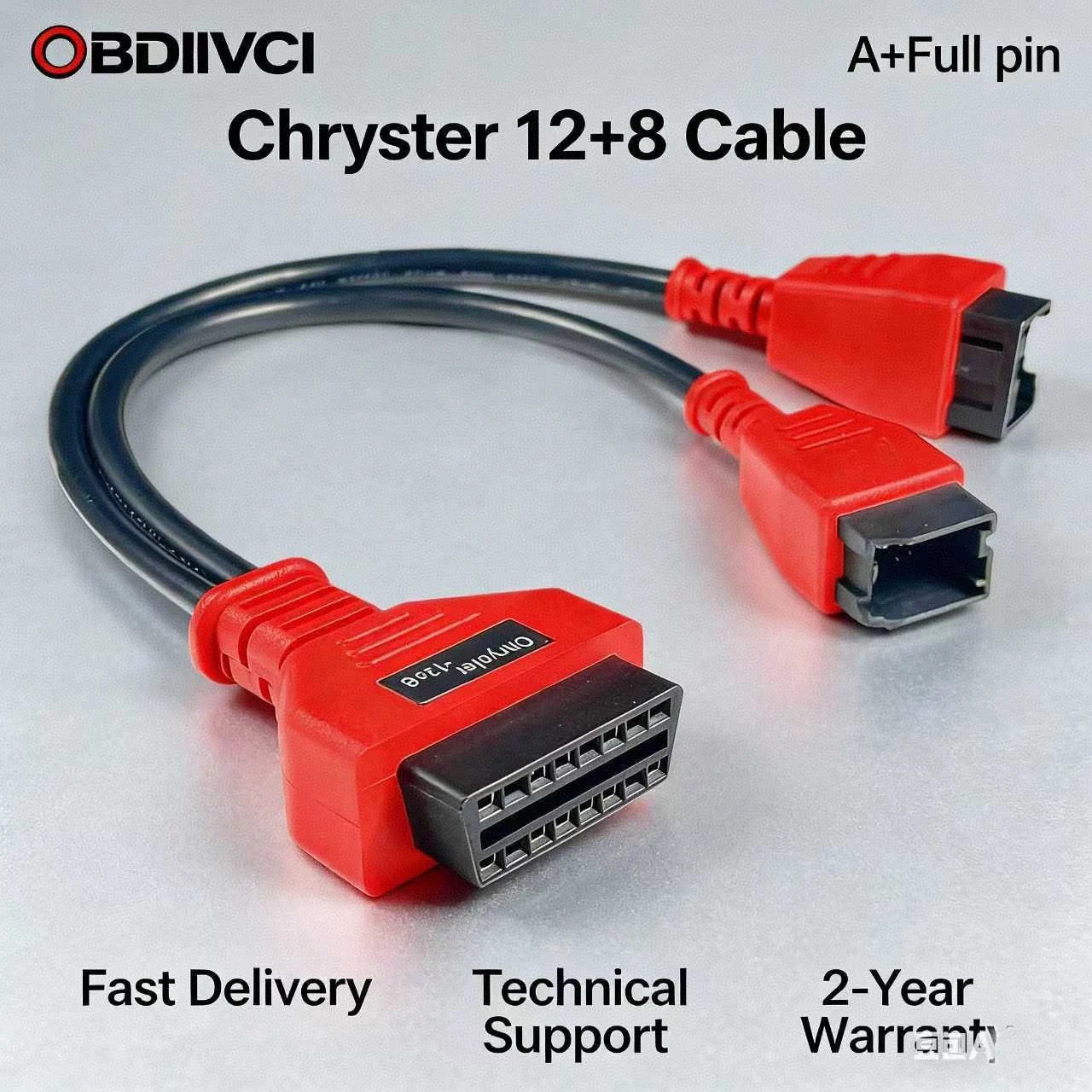 

OEM FCA 12+8 Universal Adapter Cable Diagnostic Cable bypass Fit For Chryslers Security Gateway Work With Autel DS808 Maxisys