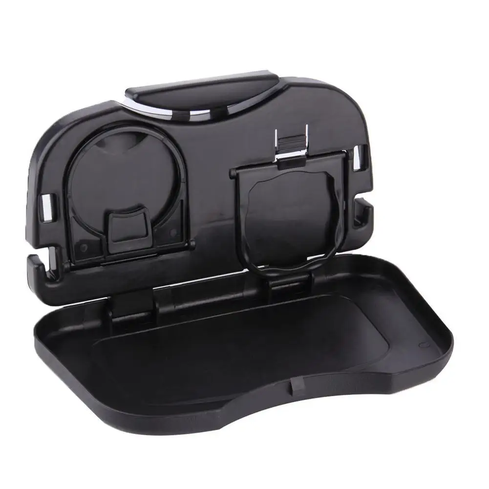 1Pc Folding Universal Car Bracket for Food Tray Drink Holder Auto Back Rear Seat Table Tray Phone Holder Car Storage Box