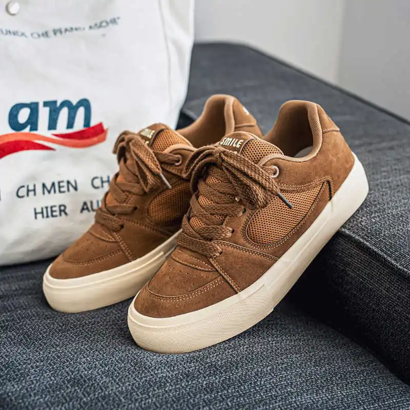 أحذية Zimni الجلدية الشرعية لحفلات الزفاف للعروس بكعب أحذية رجالية سوداء فساتين بنية رياضية جديدة يومية عالية الجودة #5